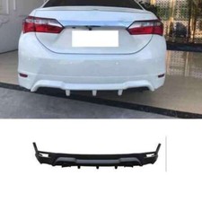 Kit de carroceria difusor labial para Toyota Corolla 2014-2018 preto com primer para-choque traseiro, usado comprar usado  Enviando para Brazil