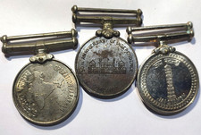 Usado, República da Índia 3 medalhas - medalhas antigas comemorativas comprar usado  Enviando para Brazil
