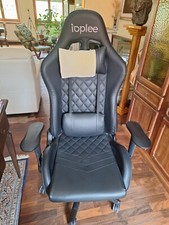 Sedia piroettante similpelle usato  Campobasso