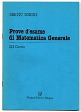 Prove esame matematica usato  Bologna