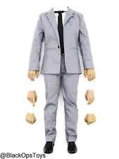 Brinquedo assassino Vincent escala 1/6 - corpo masculino cinza terno com suporte e conjunto de mão (x6) comprar usado  Enviando para Brazil