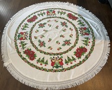 Vintage christmas round for sale  Gibson City