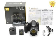 [PERFEITO/CAIXA] Câmera Digital Nikon COOLPIX P600 Preta 16MP 60x Zoom Óptico JAPÃO comprar usado  Enviando para Brazil