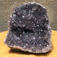 Geoda de amatista natural rara 1170G cuarzo cristal mineral espécimen curación segunda mano  Embacar hacia Mexico