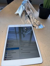 Apple Ipad Mini 2 Wi-Fi modelo A1489 32GB branco/prata limpo ótimo estado comprar usado  Enviando para Brazil