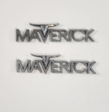 Emblema Ford Maverick DODB-16098-B sem pinos vintage conjunto de logotipo emblema placa de identificação OEM comprar usado  Enviando para Brazil