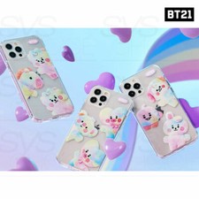 Capa telefone digital prisma mercadorias autênticas oficiais BTS BT21 + número de rastreamento comprar usado  Enviando para Brazil