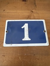 Plaque emaillee email d'occasion  Moyenmoutier