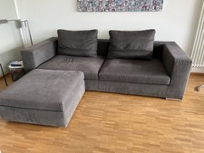 Sofa hocker dunkelgrau gebraucht kaufen  München