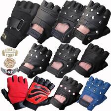 Leather fingerless gloves for sale  THETFORD