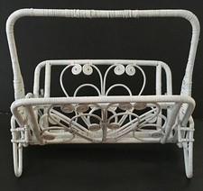 Vintage white wicker for sale  Galveston