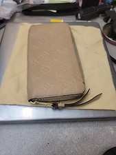 Carteira longa autêntica LOUIS VUITTON SP3194 monograma Empreinte zíper Tourterelle LV, usado comprar usado  Enviando para Brazil