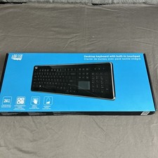 Teclado Adesso Slimtouch Wkb-4400ub - Wireless RF - USB - 104 X Key - Qwerty - comprar usado  Enviando para Brazil