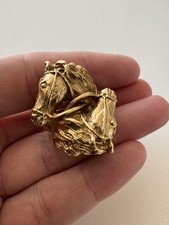 9ct double horse for sale  NEWCASTLE UPON TYNE