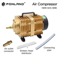 Bomba eletromagnética compressor de ar a laser 160W para máquina gravadora cortador 220V comprar usado  Enviando para Brazil