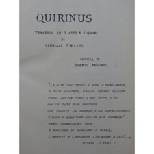 Panunzi mario quirinus d'occasion  Blois