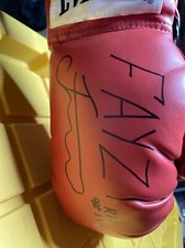 BOXER Fazliddin Gaibnazarov autografado luva de boxe ouro olímpico Rio 16 comprar usado  Enviando para Brazil
