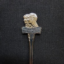 Colher lembrança de viagem colecionável casamento princesa Charles Lady Diana Spencer vintage comprar usado  Enviando para Brazil