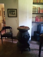 Antica stufa legno usato  San Miniato