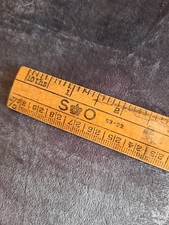 Vintage ruler wood for sale  OXFORD