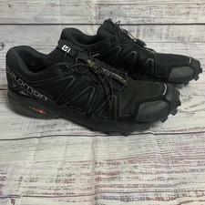 Usado, Tênis de corrida Salomon Speedcross 4 preto trilha masculino tamanho 13  comprar usado  Enviando para Brazil