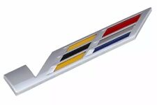 Usado, Emblema de tampa de porta ou convés Cadillac V Series - Genuíno GM Novo em folha - # 23356910 comprar usado  Enviando para Brazil