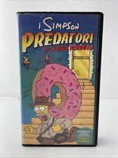 Vhs simpson predatori usato  Vertemate con Minoprio