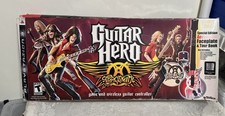 Usado, Pacote de guitarra Guitar Hero Aerosmith (Sony PS3, 2008) com caixa original sem dongle comprar usado Usado, Pacote de guitarra Guitar Hero Aerosmith (Sony PS3, 2008) com caixa original sem dongle comprar usado  Enviando para Brazil