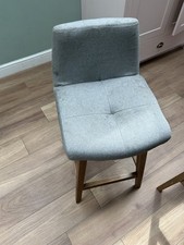 Walnut upholstered bar for sale  LEAMINGTON SPA