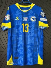 Camisa de futebol Cimirot #13 Bósnia - Eslováquia camisa Kelme M Bosna BiH MW vestido comprar usado  Enviando para Brazil