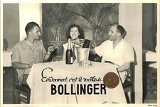 Champagne bollinger publicité d'occasion  Ouzouer-sur-Loire