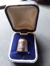 Solid silver thimble for sale  HORNSEA