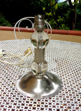 Pied lampe inox d'occasion  Céret