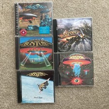 Boston 5 CD Lot S/T Don't Look Back Third Stage Walk On Greatest Hits EUC Discs comprar usado  Enviando para Brazil