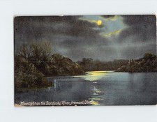 Postcard moonlight sandusky for sale  Almond