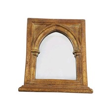 Espelho de parede arco gótico italiano dourado Kulicke réplica vintage século XV médio comprar usado  Enviando para Brazil