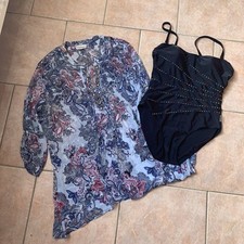 Badeanzug tunika gr gebraucht kaufen  Emden