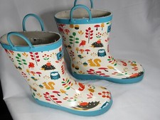 Botas Oaki unissex juvenil impermeável alça de laço animais da floresta multicoloridas tamanho. 4 comprar usado  Enviando para Brazil