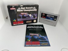 Nigel Mansell's World Championship für Super Nintendo / SNES in OVP comprar usado  Enviando para Brazil