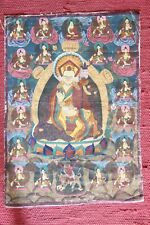 Antico thangka tibet usato  Torino