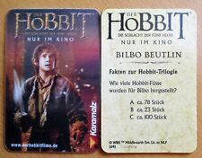 Hobbit sammelkarte bilbo gebraucht kaufen  Mannheim