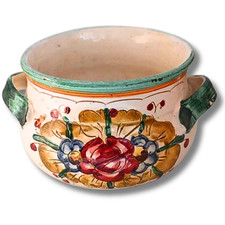 Handbemalter keramik übertopf gebraucht kaufen  Ober-Ramstadt