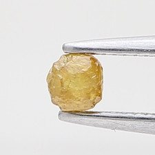 Uncut Grezzo Diamante 0.29ctw Marrone Giallo Colore Naturale Cubo Forma Per Gift comprar usado  Enviando para Brazil