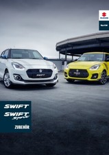 2019 Mj Suzuki Swift & Sport 06 / 2018 Zubehör Broschüre brochure na sprzedaż  PL