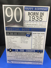 90th birthday card for sale  WARRINGTON