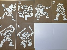Stencil vintage paper usato  Grosseto