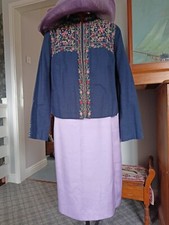 Embroidered monsoon jacket. for sale  NORWICH