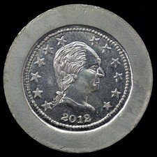 Medalha de estanho 2012 American Numismatic Association ANA Civil War Token Style 26mm comprar usado  Enviando para Brazil