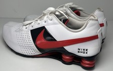 Nike Shox Deliver 317547-162 masculino tamanho 10.5 vermelho e branco 2009 comprar usado  Enviando para Brazil