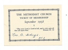 September 1958 membership for sale  SPALDING
